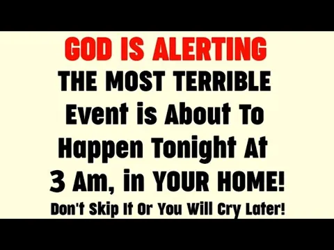 Download MP3 💌 God Message Today | The most terrible event is about to happen...| #godsays | #god  #godmessage