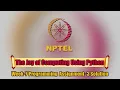 The Joy of Computing Using Python Week-7 Programming Assignment-3 Solution