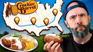 I Ate Everything at Cracker Barrel Across The Country