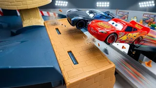 Disney Cars Jackson Storm and Hauler Cars Toys