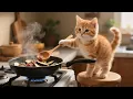 Download Lagu Mama Cat Falls Off Bike While Shopping – Clever Kitten Calls for Help \u0026 Cares for Her 🐱🚲❤️