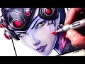 Let s Draw WIDOWMAKER - OVERWATCH