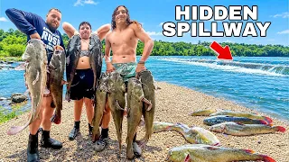 Hidden Spillway! You Won’t Believe What we Caught!