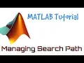 Set up MATLAB search path