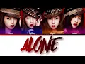 SISTAR (씨스타) 나혼자 (Alone) Color Coded Lyrics (Han/Rom/Eng)