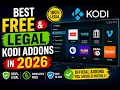 Best Kodi Addons 2026 FREE Safe Addons