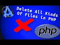 Delete Files in Directory or Folder With PHP How To Tutorial Unlink