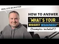 What s Your Greatest Weakness - How To Answer This Job Interview Question