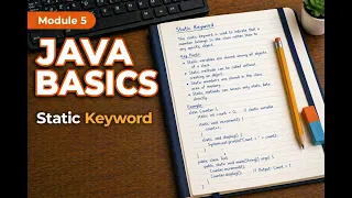 Java Static Keyword Explained Static Variables Methods JVM Memory Beginner to Advanced