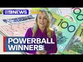Winners of 200 million Powerball jackpot 9 News Australia