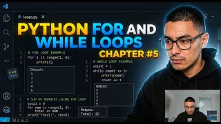 Python Day 5 For Loops and While Loops Free Course PCEP Certified Entry Level Python Programmer