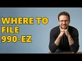 Where To File IRS Form 990 EZ
