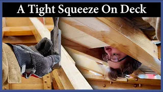 A Tight Squeeze On Deck, Fitting the Centerline Blocking – Episode 209 – Acorn to Arabella