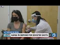 State deals with surge in demand for booster shots