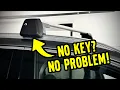 Removing Thule Lock Without a Key