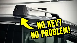 Removing Thule Lock Without a Key