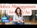 Virtual Assistant Training Inbox Management