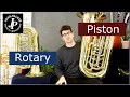 Piston and Rotary valves explained Tuba
