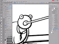 Sit next to me while I draw a comic about a frog - ASMR