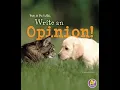 Opinion Writing book for G Prek 2