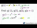 Function Notation