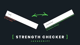 Javascript Password s Strength Checker Javascript Project WebKitCoding