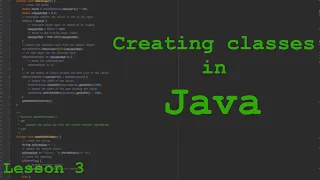 Java - Lesson 3