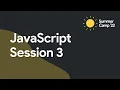 Summer Camp 2022 - JavaScript Session 3