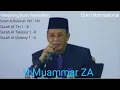 Lagu #RekamanTilawah H Muammar ZA Menjelang Bulan Puasa|Surah Al Baqarah, At Tin, At Takasur, Al Quraisy