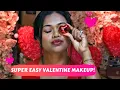 Download Lagu Simple \u0026 Romantic Makeup Look for Valentine Day | MyGlamm | Sushmita's Diaries