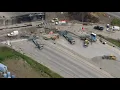 Storm causes brief delay in Interstate 95 reconstruction