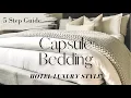 Download Lagu HOTEL LUXURY CAPSULE BEDDING | 5 Step Guide | Affordable Bed Essentials