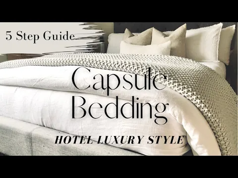 Download MP3 HOTEL LUXURY CAPSULE BEDDING | 5 Step Guide | Affordable Bed Essentials