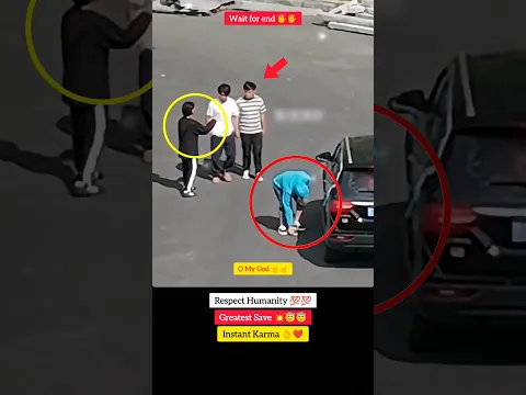 Respect Hero π€―π― Greatest Saveπβ€οΈ #instantkarma #viral #shorts #viralvideo #viralshorts #short #video