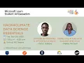 Jupyter Notebooks GitHub in VS Code APIs in the Data Science Life Cycle Hack4Climate Recording