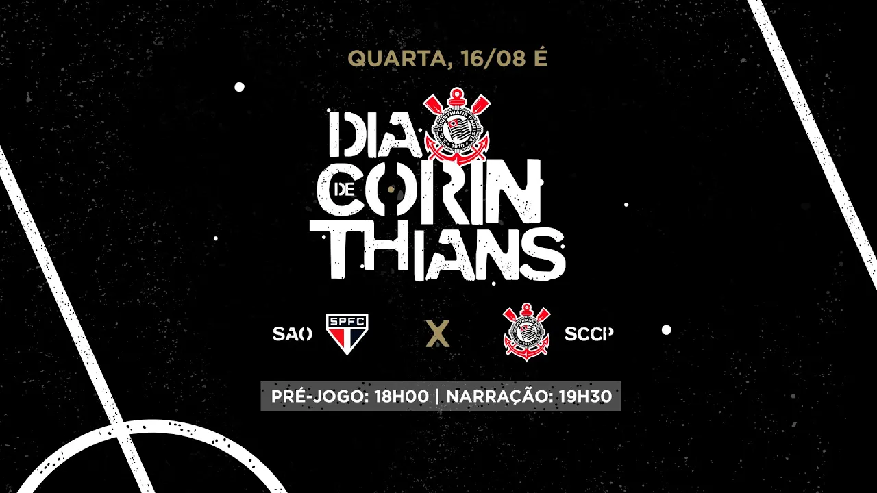 DIA DE CORINTHIANS | São Paulo x Corinthians | Copa do Brasil (PRÉ-JOGO + AO VIVO)