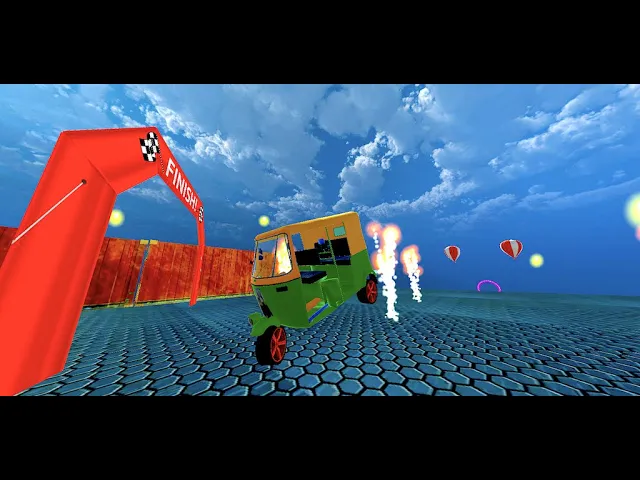 Meg rikshaw stunt trailer