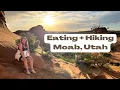 The BEST food in Moab Utah HIKING the Delicate Arch in Arches National Park