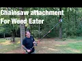 Unboxing Attachment to Weedeater Craftsman Plus