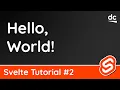 Hello World Example App Structure - Svelte Tutorial