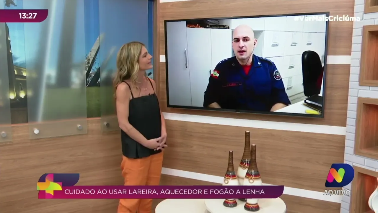 Uso de aquecedores, lareiras e fogão a lenha necessitam de atenção redobrada contra incêndios