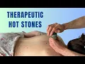 Hot Stone Massage for Chronic Back Tension