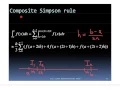 State the composite Simpson rule