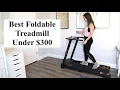 Best Foldable Treadmill Under 300 UREVO Treadmill Review Peloton App Running Experience