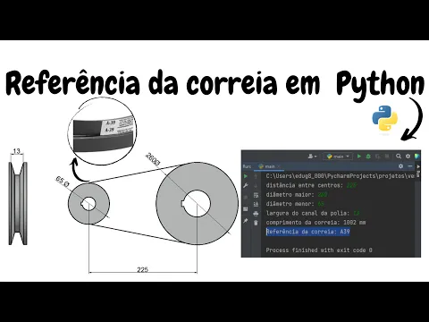 Download MP3 Como calcular o comprimento da correia | Referência da correia com Python