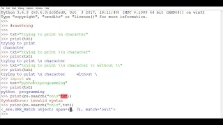 Python Raw String