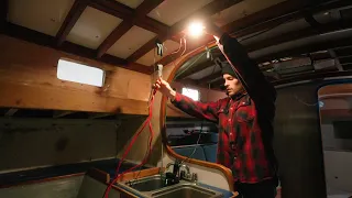 LIGHTING our SAILBOAT. (Refit!) [S4E51]