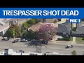 Alleged trespasser shot dead in Studio City FOX 11 LA