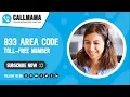 833 Area Code Unlocking the Power of Area Code Callmama