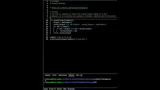 Python Code Review Challenge 1 Fix the Error